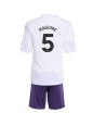 Manchester United Harry Maguire #5 Replika Borta Kläder Barn 2025-26 Kortärmad (+ byxor)